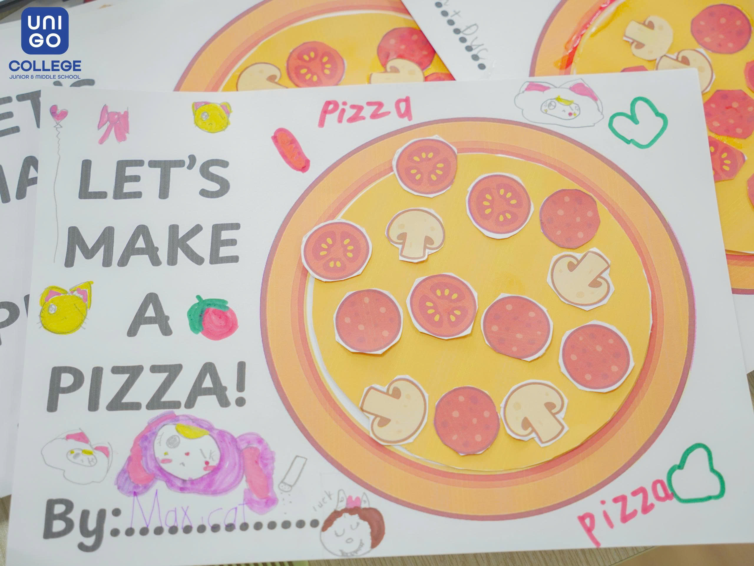 🍕 HELLO ENGLISH – MÓN ĂN YÊU THÍCH TRÊN CHÍNH "BÀN HỌC" CỦA CON!